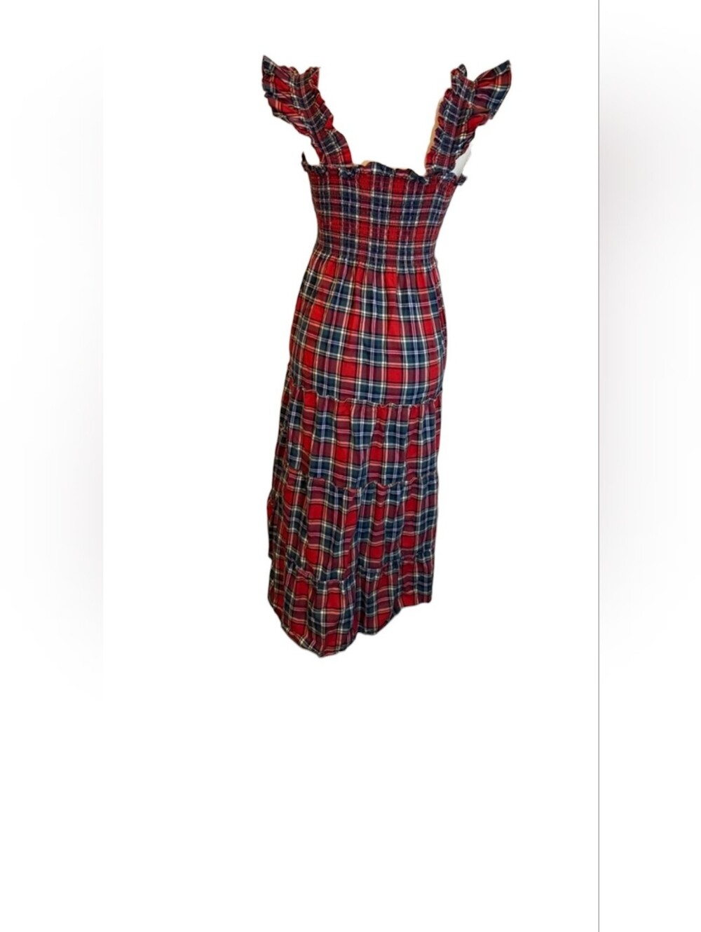 Hill House Home Ellie Nap dress size L tartan plaid - Picture 6 of 11
